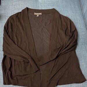 Eileen Fisher Women's lightweight black cardigan